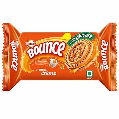 sunfeast bounce orange cream