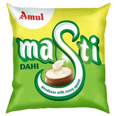 Amul Masti Dahi Pouch (380g)
