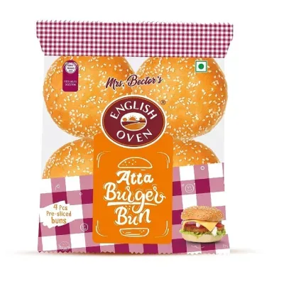 English Oven Atta Burger Bun