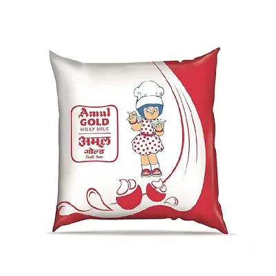 Amul Full Cream Milk Pouch (500 ml)