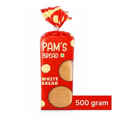 Pam's Bread White (500g)
