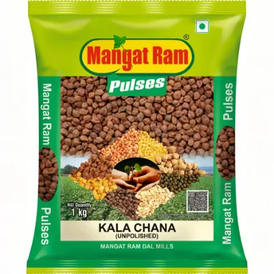 Mangat Ram Unpolished Kala Chana